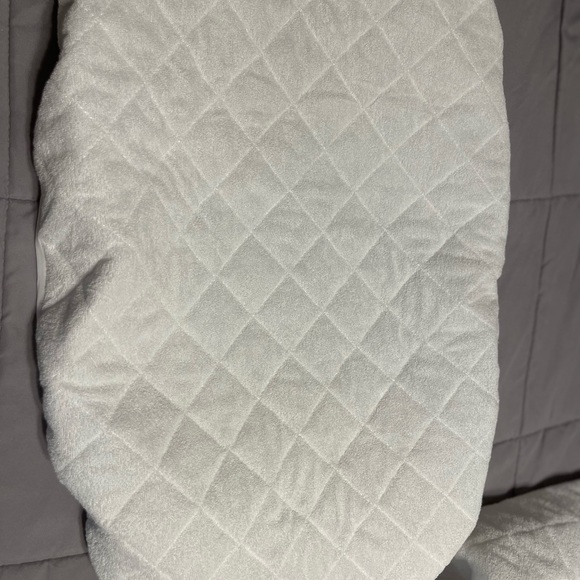 Bassinet Mattress Pad Cover Compatible with Mika Micky Bedside Sleeper, 2 Pack - Picture 2 of 6